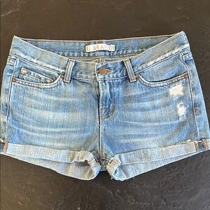 J Brand Women's Blue Denim Shorts